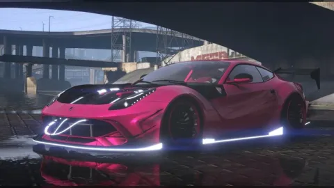 Ferrari SF12 FiveM supercar mod front three-quarter view