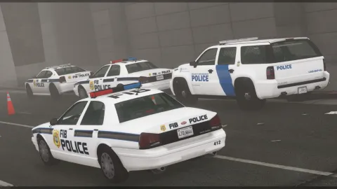 FIB Car Pack lore-friendly federal vehicle fleet for FiveM