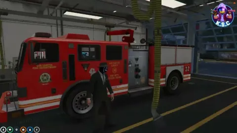 Fire Dept MLO - fire station MLO for FiveM GTA 5 roleplay
