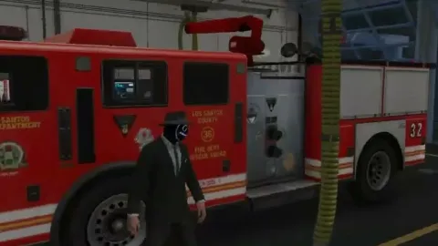 Fire Dept MLO interior view - FiveM fire station MLO