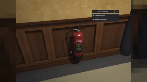 Fire extinguisher script used by a FiveM firefighter