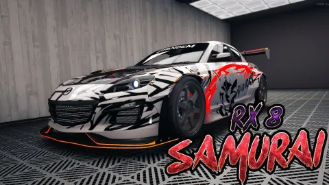 FiveM RX8 car shown in-game for FiveM servers