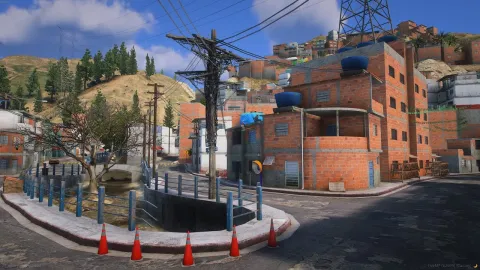 Flexin Development Favela da Represa MLO - gang and criminal MLO for FiveM GTA 5 roleplay
