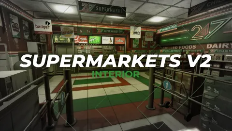 24 7 Supermarkets V2 for FiveM