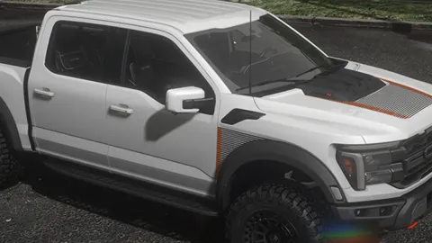 Ford F150 Raptor 2024 front view - FiveM off-road vehicle