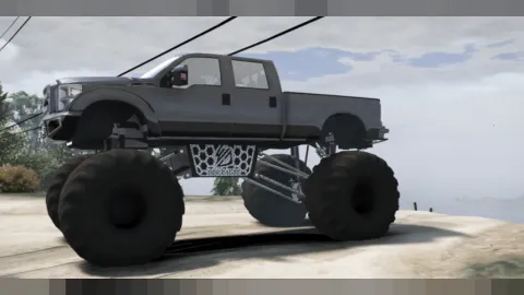 Ford f350 off road fivem 2708 — FiveM vehicle preview