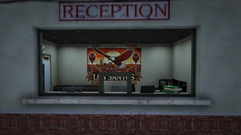 Forge Studios Davis Motel MLO interior view - FiveM housing and mansion MLO