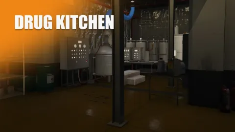 Forge Studios Drug Kitchen Meth or Weed MLO - gang and criminal MLO for FiveM GTA 5 roleplay