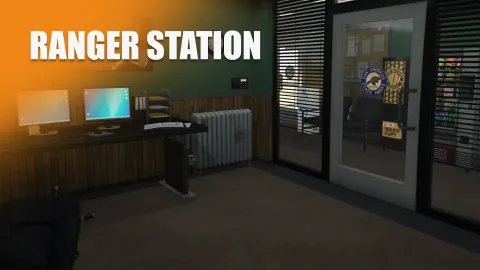 Forge Studios Ranger Station MLO - police and sheriff MLO for FiveM GTA 5 roleplay