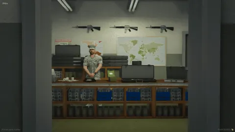 Fort zancudo weaponry armory interior MLO for FiveM — view 2