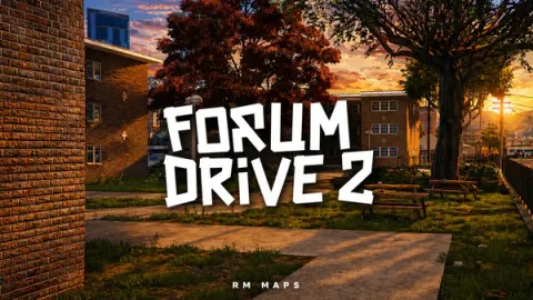 Forum Drive hood MLO street block in FiveM
