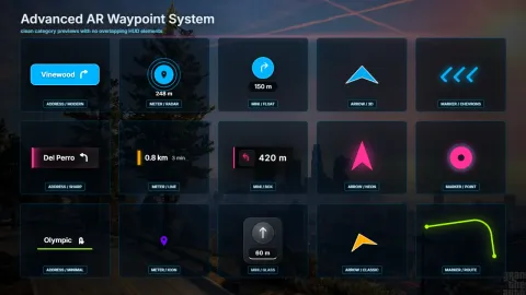 FRKN Waypoint in-game UI - FiveM admin and utility script