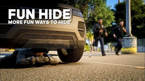 Hide emotes animation used by a FiveM character during roleplay