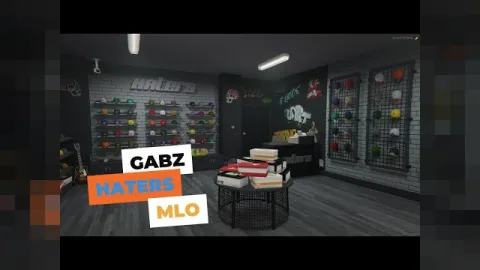 Gabz Haters MLO gritty gang hideout interior for FiveM roleplay