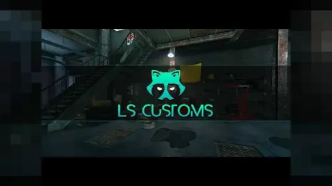 Gabz LS Customs FiveM MLO tuning garage interior with lifts and bays
