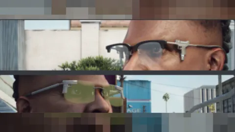 Gafas Armas glasses on a FiveM MP male character