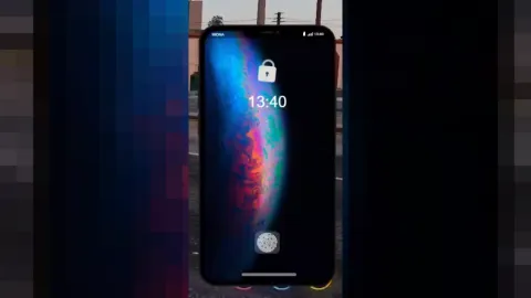 GcPhone phone app menu open on a FiveM smartphone screen