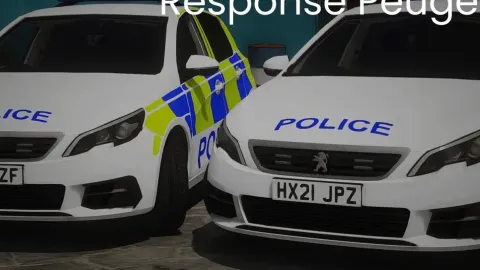 Generic Police Response Peugeot 308 JX Modifications front view - FiveM police car
