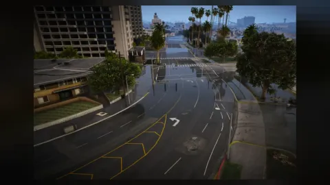 Georgous rain - client-side mod for FiveM GTA 5 roleplay