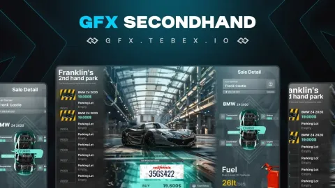 GFX Second Hand Vehicle Shop - dealership script for FiveM GTA 5 roleplay