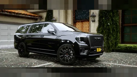 GMC Yukon XL Blacked FiveM blacked-out full-size SUV
