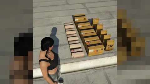 GoPostal postal boxes props pack mailboxes and parcels for FiveM roleplay