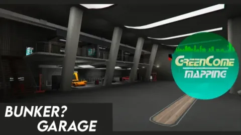 Greencome Underground Garage MLO - mechanic and garage MLO for FiveM GTA 5 roleplay
