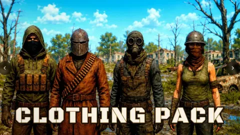 Gulag Creations Clothing PACK XXXL Survival Apocalypse - clothing pack for FiveM GTA 5 roleplay