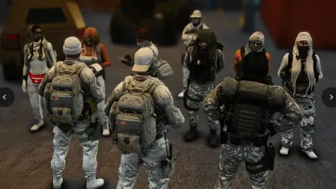 Gulag Creations Clothing PACK XXXL Survival Apocalypse preview - FiveM clothing pack