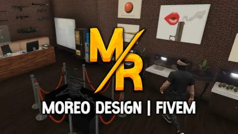 Gun shop MLO reworked store interior for FiveM