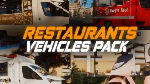Restaurants Vehicles Pack preview 2