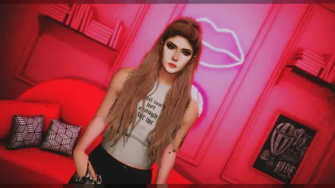 Hair female 7 styled on a FiveM MP female character — view 2