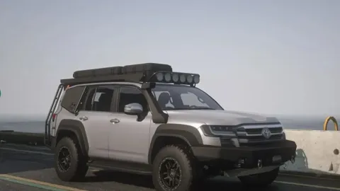 HarvinoiiD Toyota LC300 VXR OffRoad 2023 - off-road vehicle for FiveM GTA 5 roleplay