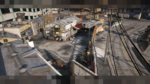 Hayes Dean Garage MLO multi-bay auto shop interior in FiveM — view 2