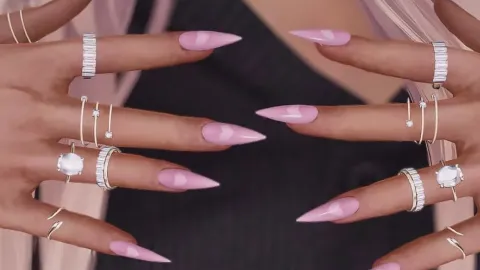Heart nails for MP Female preview - FiveM clothing pack