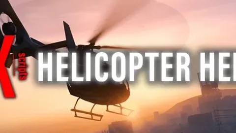 Helicopter Heist in-game UI - FiveM heist and robbery script