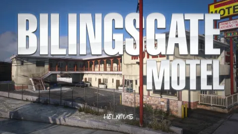 Helnius Bilingsgate Motel Bilingsgate Motel MLO shown in-game for FiveM