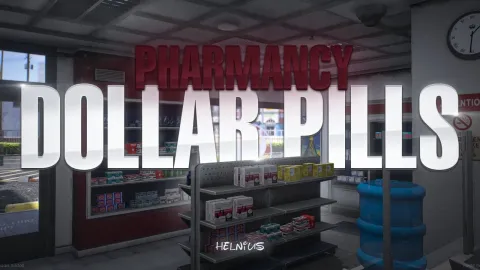Helnius Dollar Pills Pharmacy Pills Pharmacy MLO interior preview — FiveM MLO