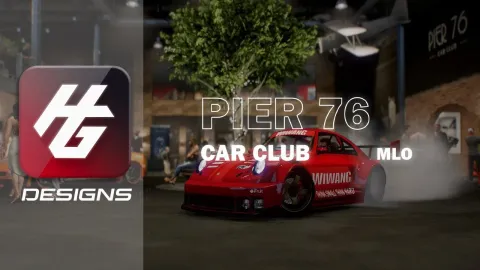 HG Designs Car Club MLO - nightclub and casino MLO for FiveM GTA 5 roleplay