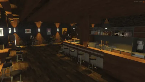 Hi-Men bar mlo stylish standalone interior for FiveM roleplay — view 2