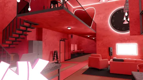 HITS Pynk Female Sanctuary MLO interior view - FiveM city and public MLO