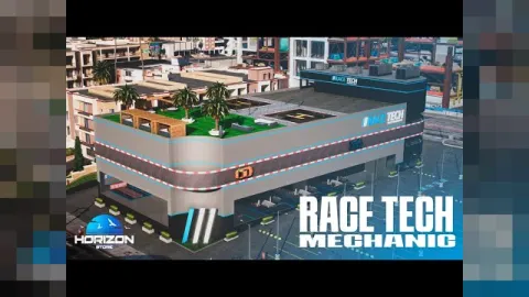 Horizon Prime Auto Tech FiveM mechanic shop MLO