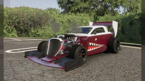 Hotknife Custom lore-friendly hot rod parked on a FiveM street