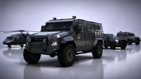 HV Swat CarPack - police car for FiveM GTA 5 roleplay