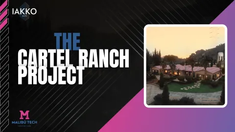 Cartel ranch mlo compound with barns and a hidden tunnel entrance — FiveM MLO