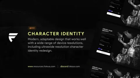 Identity V12 - character and appearance script for FiveM GTA 5 roleplay