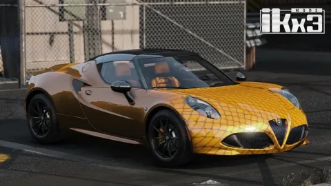 Alfa Romeo 4c Spider 2015 for FiveM