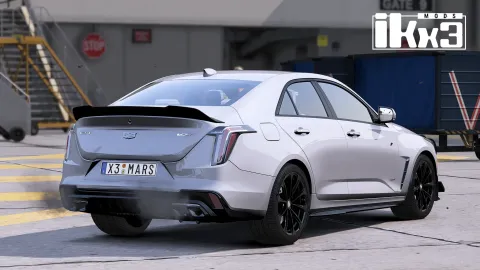 Cadillac CT4 V Blackwing 2022 preview 2