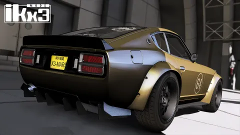 Datsun 280Z Fosberg Racing Gold Leader 1975 preview 2