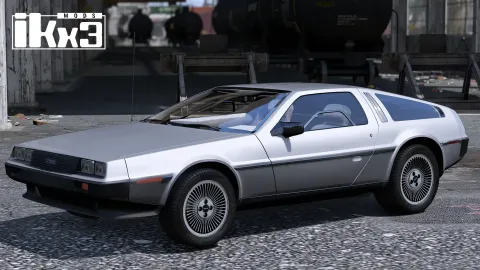 DeLorean DMC 12 1982 for FiveM